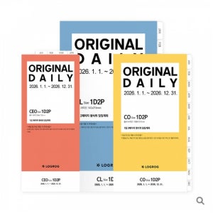 프랭클린플래너 26년 오리지날속지 1D2P-1월(CEO/CO/CL) 사용기간:26년1월~12월 LOGROG