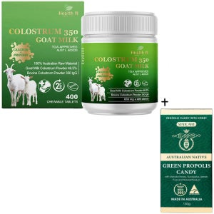 헬스엔 콜로스트럼 350 헬스엔 초유 호주초유 산양유 고트 밀크 COLOSTRUM 400정