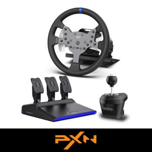 PXN V99 게임용 레이싱휠 페달 시프터 3.2NM
