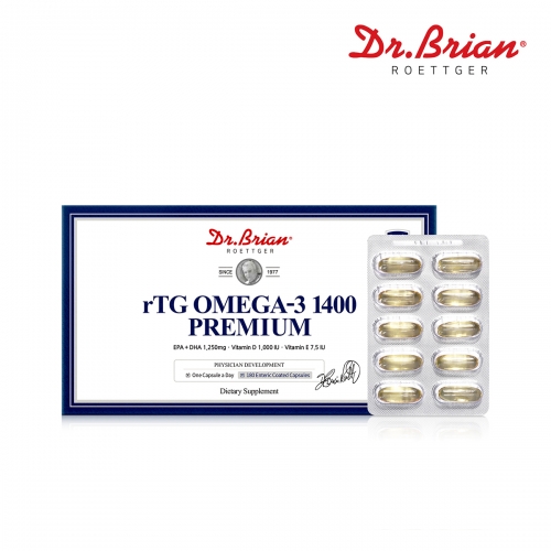 닥터브라이언 알티지 오메가3 1400 프리미엄 ( 1,400mg x 180캡슐 )