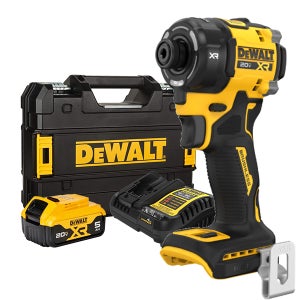 디월트 DCF870P1 충전 오일펄스 임팩 드라이버 20V 배터리(5.0) 1개 세트