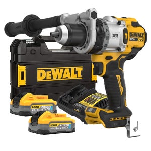 디월트 DCD1007H2T 무선 해머 드릴 드라이버 20V 파워스택(5.0) 2개 세트