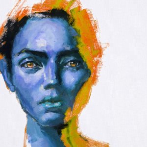 10가지 프로크리에이트 유화 물감 수채화 과슈 브러쉬 포토샵 인물화 종이질감 아이패드