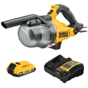 디월트 DCV501D1 충전 건습식 핸디 청소기 20V 배터리(2.0) 1개 세트