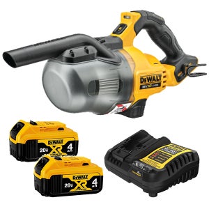 디월트 DCV501M2 충전 건습식 핸디 청소기 20V 배터리(4.0) 2개 세트