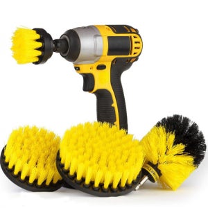 전동 드릴 청소솔 세트 자동 드라이버 수세미 브러쉬