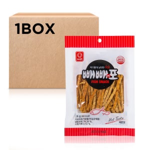 빼빼어포(매운맛) 24g 30입 대용량 탕비실 주전부리 업소용 안주