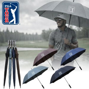 PGA TOUR 우산 자외선차단 골프 장우산 70 수동 기념품 UV
