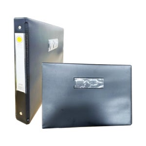 대흥 바인더R673 O링PVC 군 B4 3Cm3공 흑 250매 권