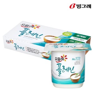 빙그레 요플레 플레인 요거트 85g (8입)