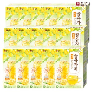 담터 꿀유자차 믹스 10T 15개