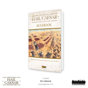 Hail Caesar Epic Battles The punic war A5 Rule Book