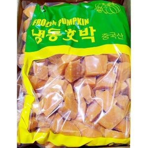 랜시푸드 냉동야채 호박다이스 5K 2개 호박죽용