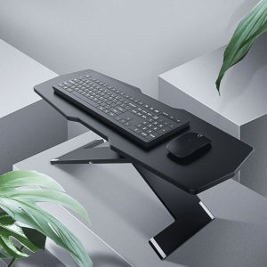 컴퓨터 키보드 거치대 리프트 선반 받침대 데스크 리프팅