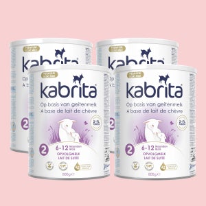 카브리타 산양분유 2단계 800g x 4통 FOS GOS HMO 유럽내수용 Kabrita