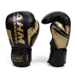 권투 글러브 킥 복싱 MMA 백 스파링 무에타이 14oz, 더스트블랙