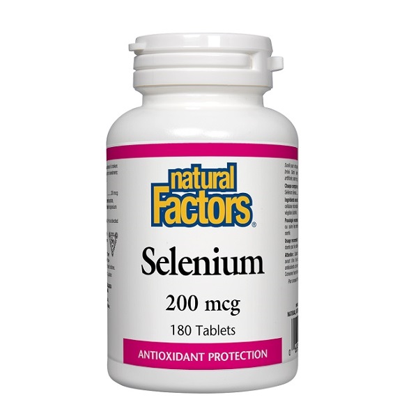 내추럴팩터스 셀레늄 200mcg 180정 (Natural Factors Selenium)