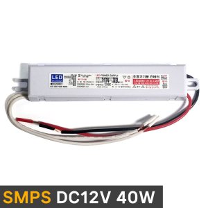 SMPS DC12V 40W 슬림형 LTP40WS12 LED컨버터 안정기 파워써플라이 12V40W