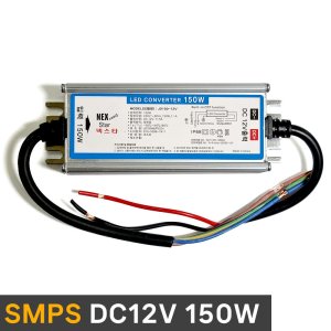 SMPS DC12V 150W JD 전원공급장치 LED용 방수 조명기구용 컨버터 파워써플라이 12V150W