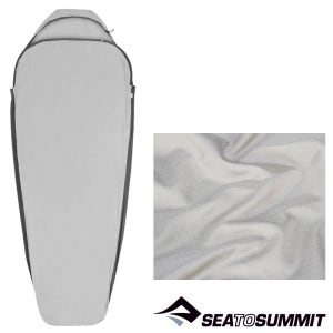 씨투써밋 침낭 라이너 써모라이트 실크 블렌드 머미 라이너 - 등산 캠핑 백팩킹