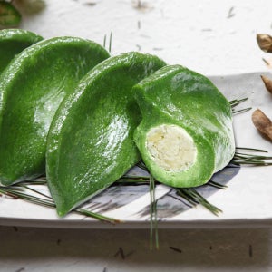 영광 찐송편 모시송편 개떡(절편) 왕송편-[거피1.1kg 이상]