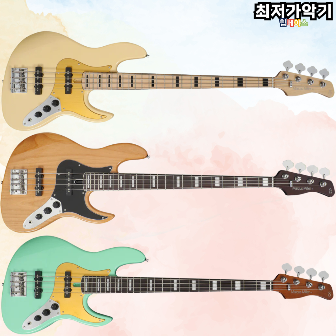 Sire 헤드폰앰프지급 사이어 V5 24프랫 마커스밀러 전색상 패시브 4현 재즈 입문용 베이스기타