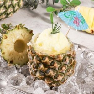 [단독직수입]150ml 파인애플샤베트(20ea) 1박스 파인샤베트 아이스크림 업소용 디저트