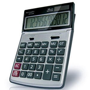 모닝글로리 ECD-502N 컬러 계산기 사무용 탁상 사무실 계산기