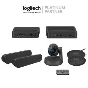 로지텍[Logitech] Rally Plus 대형 회의실용 랠리플러스 모듈식 화상회의 시스템