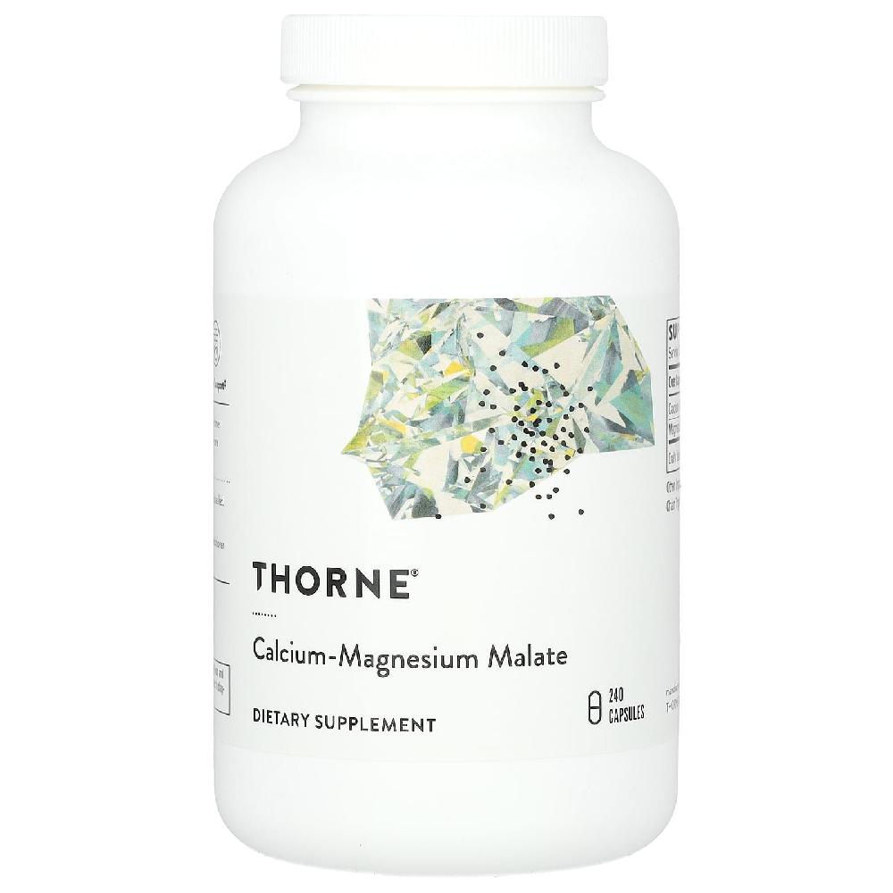THORNE Calcium <b>Magnesium</b> 칼슘 <b>마그네슘</b> 말레이트 240정