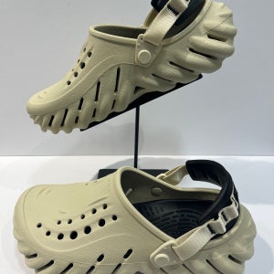 국내매장판 크록스 에코 클로그 본블랙 블랙 마블