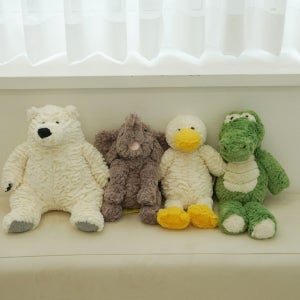 오가닉애착인형 코끼리애착인형 악어 아기 신생아 여아