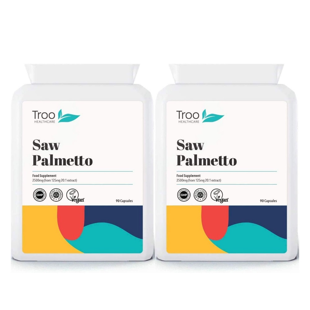 Troo Saw Palmetto 트루 쏘팔메토 2500mg 90정 2개