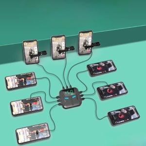 편리한 자동 클릭커 택시지지기 오토클릭 콜잡이 오토클리커 충전식 4헤드 한 사이즈