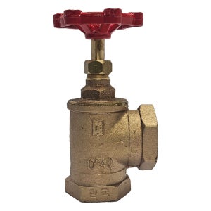 건일 청동 10K 수도 앵글밸브 40A