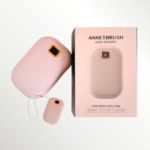 아넷브러쉬 USB 휴대용 충전식 양면 손난로