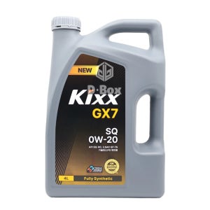 [KIXX] 킥스 GX7 0W20 4L 합성오일 (구 G1)