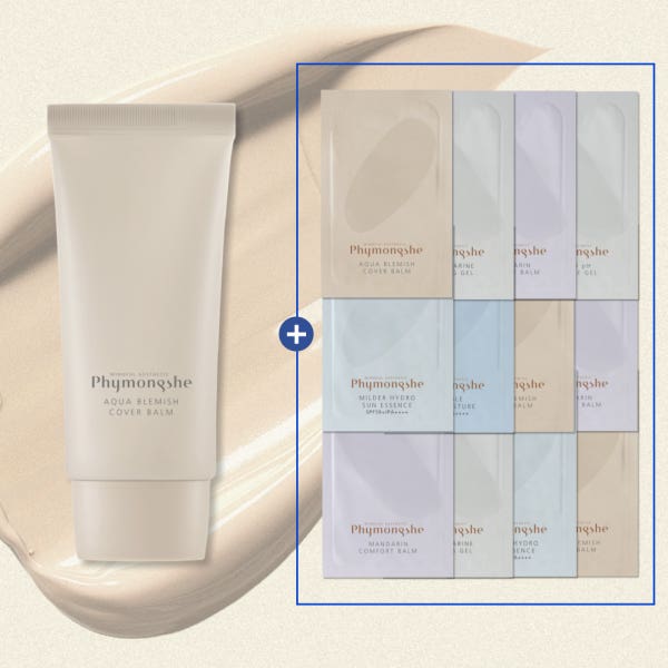 피몽쉐 아쿠아 블레미쉬 촉촉 비비크림 50ml+ 에스테틱 샘플세트