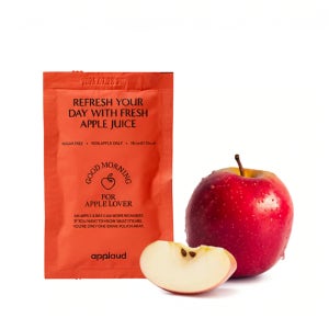 어플러드 사과즙 국내산 원물 100% NFC 착즙주스 110ml, 30개