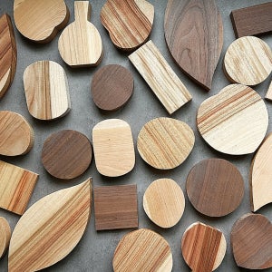 우드 카빙 원형 블랭크 키트 사각 하트 목재 재료