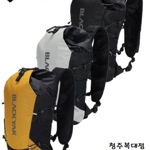 블랙야크 등산가방 12리터 배낭 조끼형 트레일러닝 티어드롭형 베스트팩12