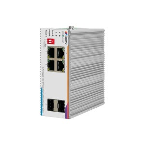 NEXTU 스카준 산업용 4포트 1G 관리형 스위치허브 8624MDTL2