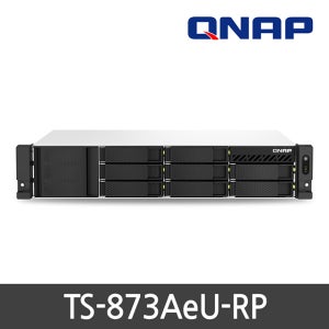 큐냅 정품판매점 QNAP TS-873AeU-RP-4G 8베이 랙마운트 NAS스토리지 쿼드코어 HDD미포함