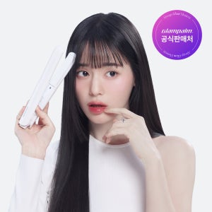 [GP105WH] 글램팜 글램시크 OMG(오마이글램) 미들사이즈 고데기 화이트