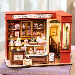 핸즈크라프트 DIY 미니어처 하우스 허니 디저트 토크