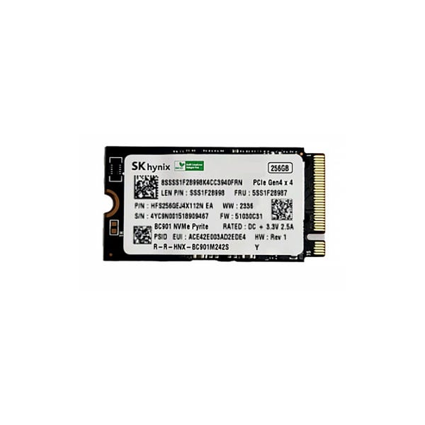 SK하이닉스 BC901 PC801 M.2 NVMe SSD 2242 256GB 미사용 벌크
