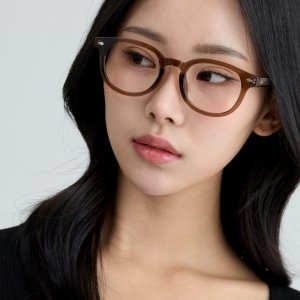 엔드피스97 오버사이즈 여자 뿔테 안경