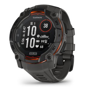 가민 인스팅트3 솔라 아웃도어 GPS스마트워치 블랙 차콜, 50mm