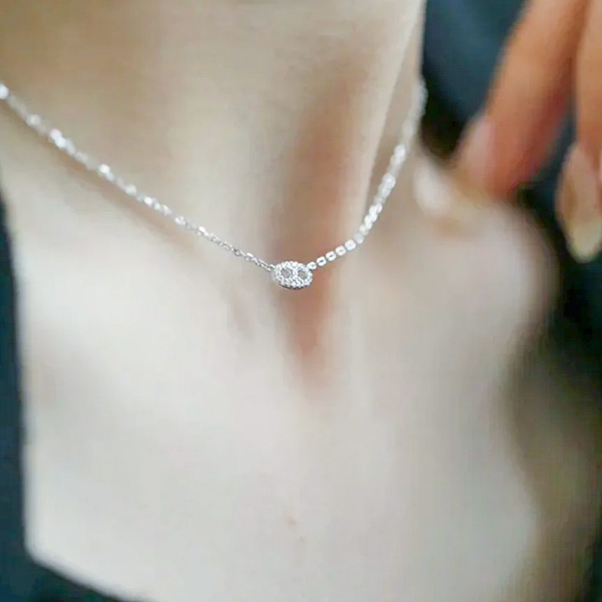 아가타 스카티 원석 목걸이