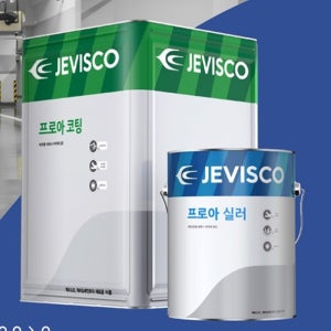 바닥용 에폭시 페인트 주차선 임산부 장애인 구역 공장 매장 사무실 3.6kg 제비스코